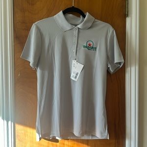NWT Heineken Silver Polo
